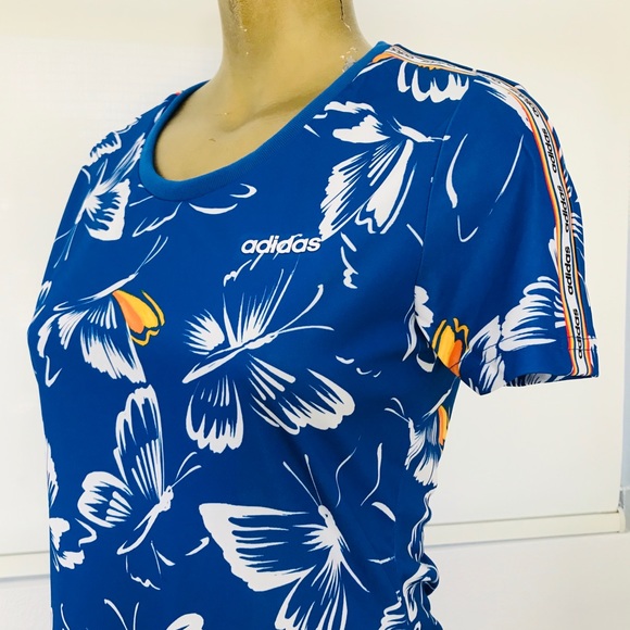 ADIDAS x FARM Rio BUTTERFLY DRESS Medium NWOT - Picture 10 of 16